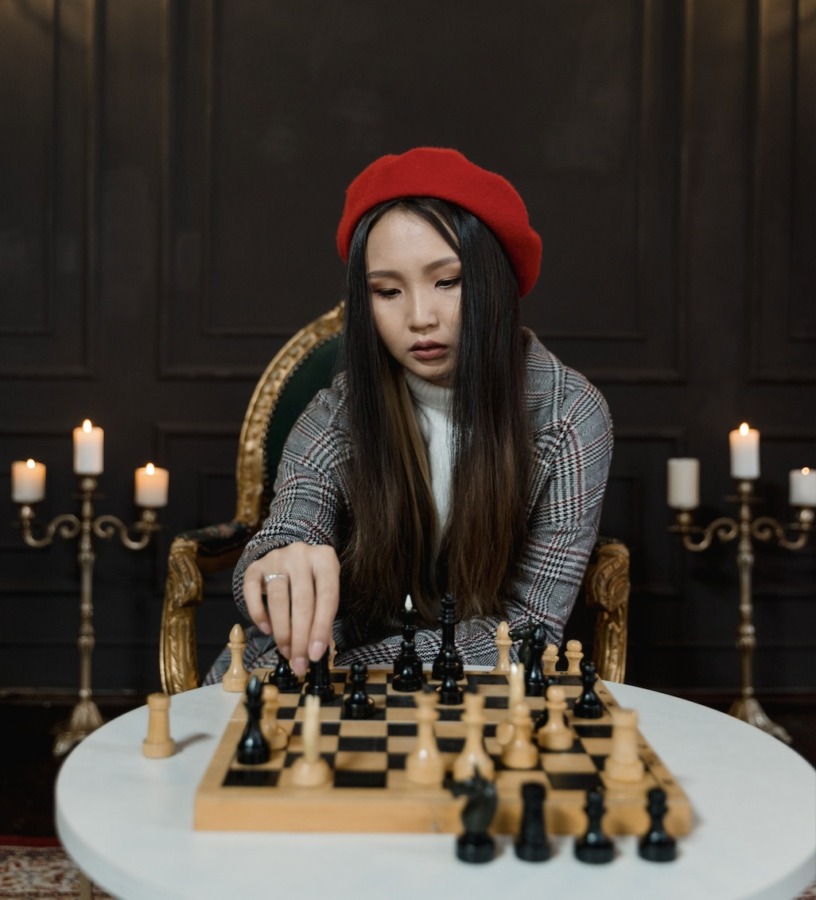 șah pentru femei
